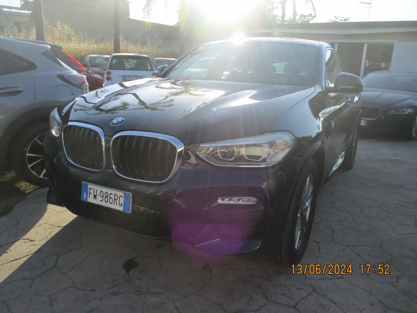 BMW X4 M X4 xDrive25d Msport Bleu - 2