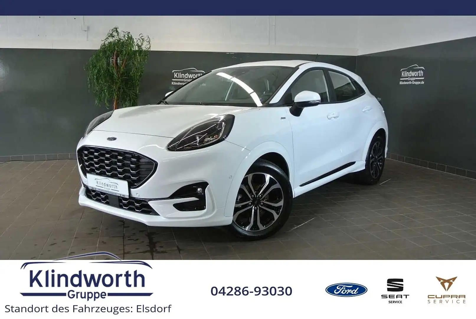 Ford Puma 1.0 E.Boost Hybrid ST-Line +el.Heckklappe Weiß - 1