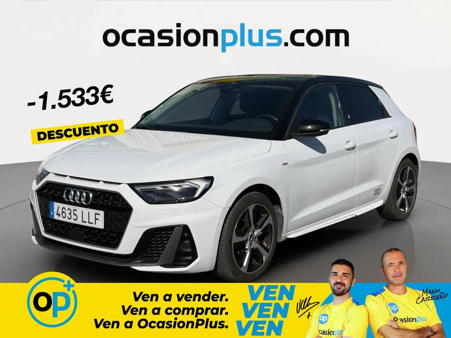 Audi A1 Sportback 25 TFSI Adrenalin Blanco - 1