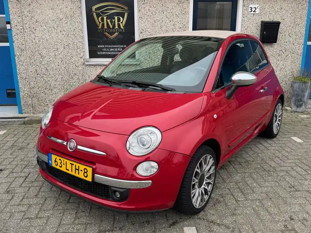 Fiat 500C 1.2 AUT LEDER XENON CLIMATE UNIEK VOL OPTIES NWE K