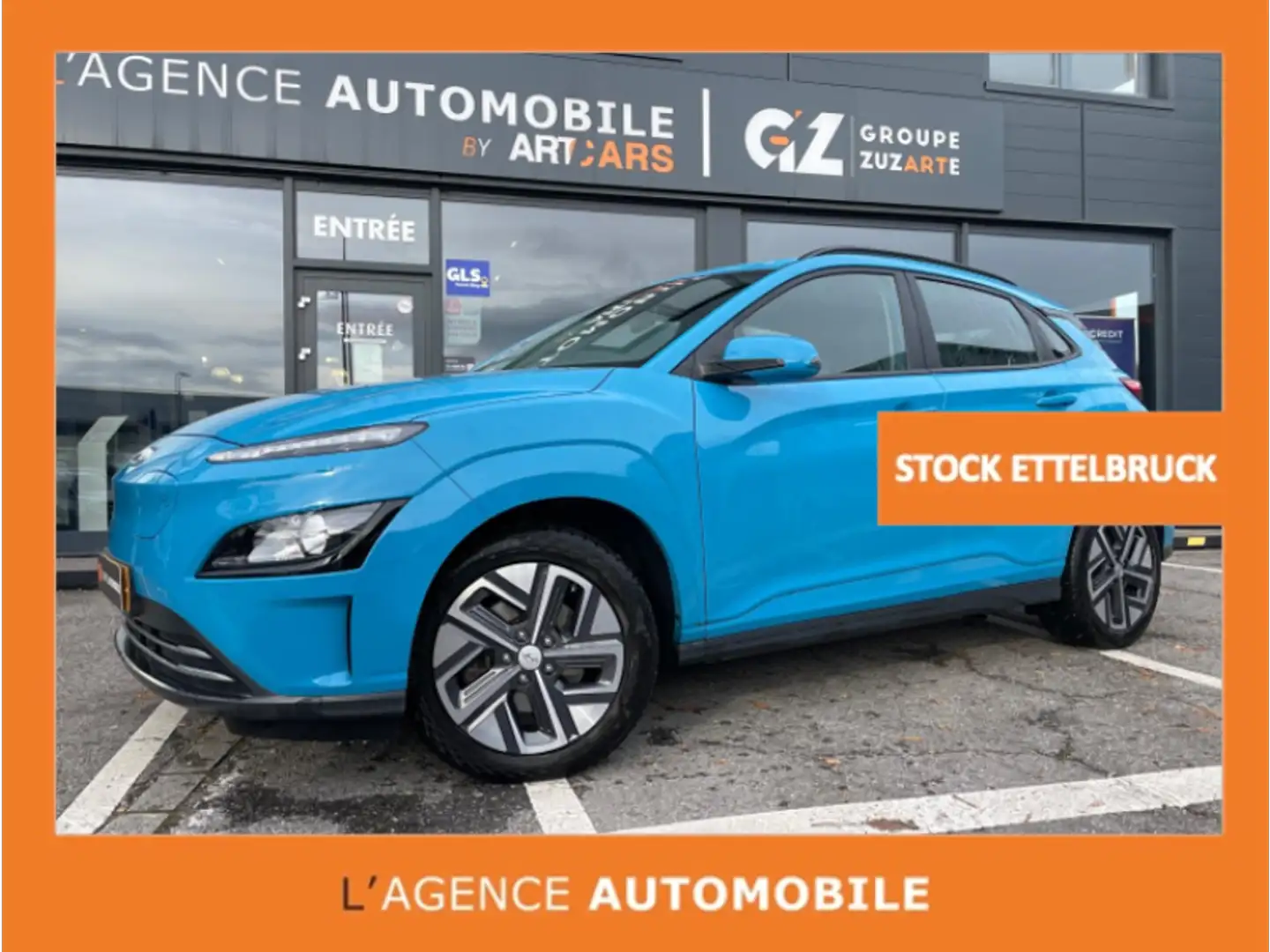 Hyundai KONA Éléctrique Blauw - 1