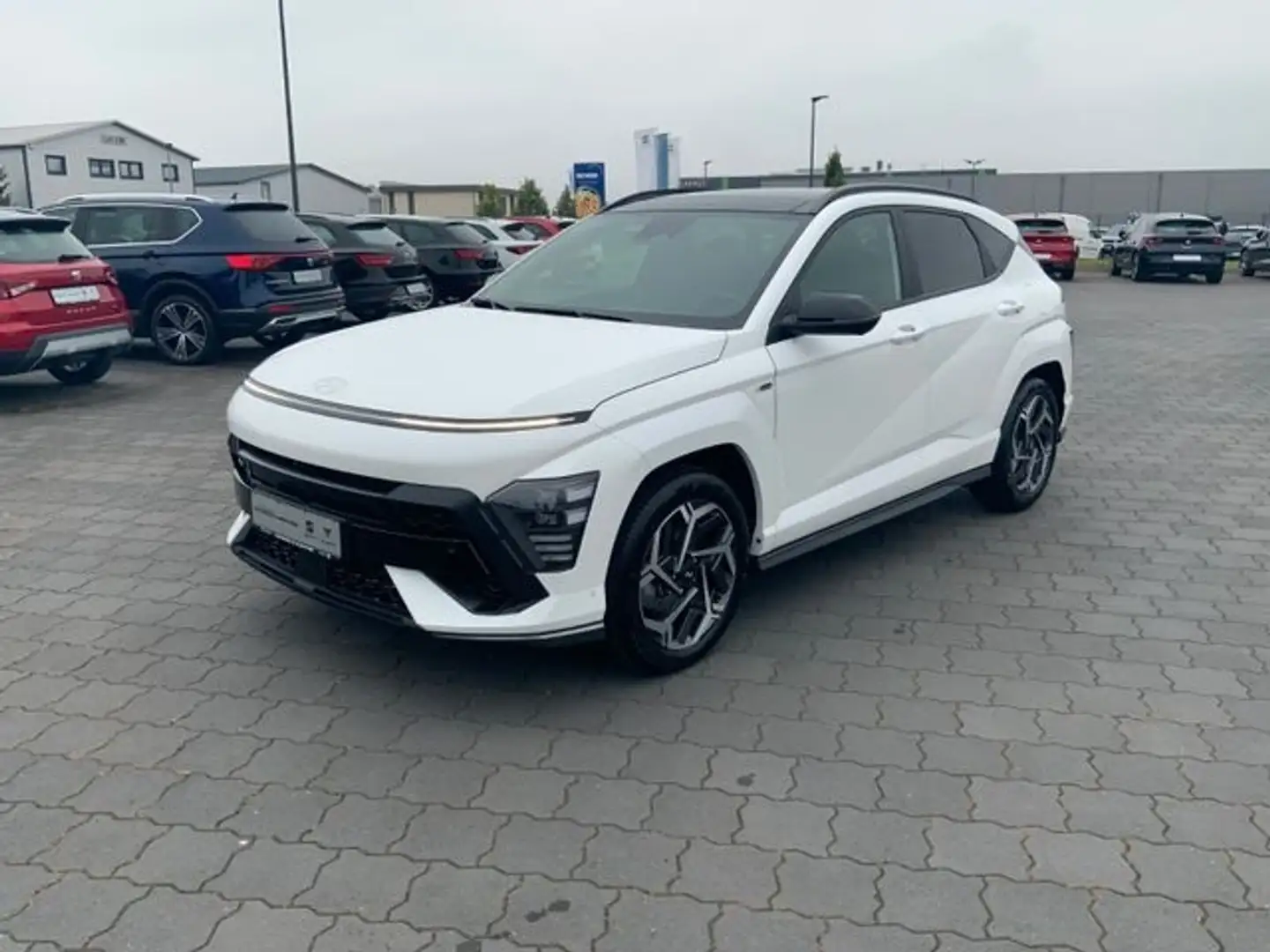 Hyundai KONA N Line 1.6T-GDI ALLRAD +LED+SITZHZG Weiß - 1