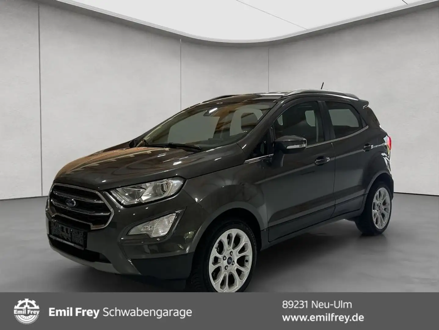 Ford EcoSport ECOSPORT 1.0 EcoBoost TITANIUM*PDC*DAB*KLIMA* Šedá - 1