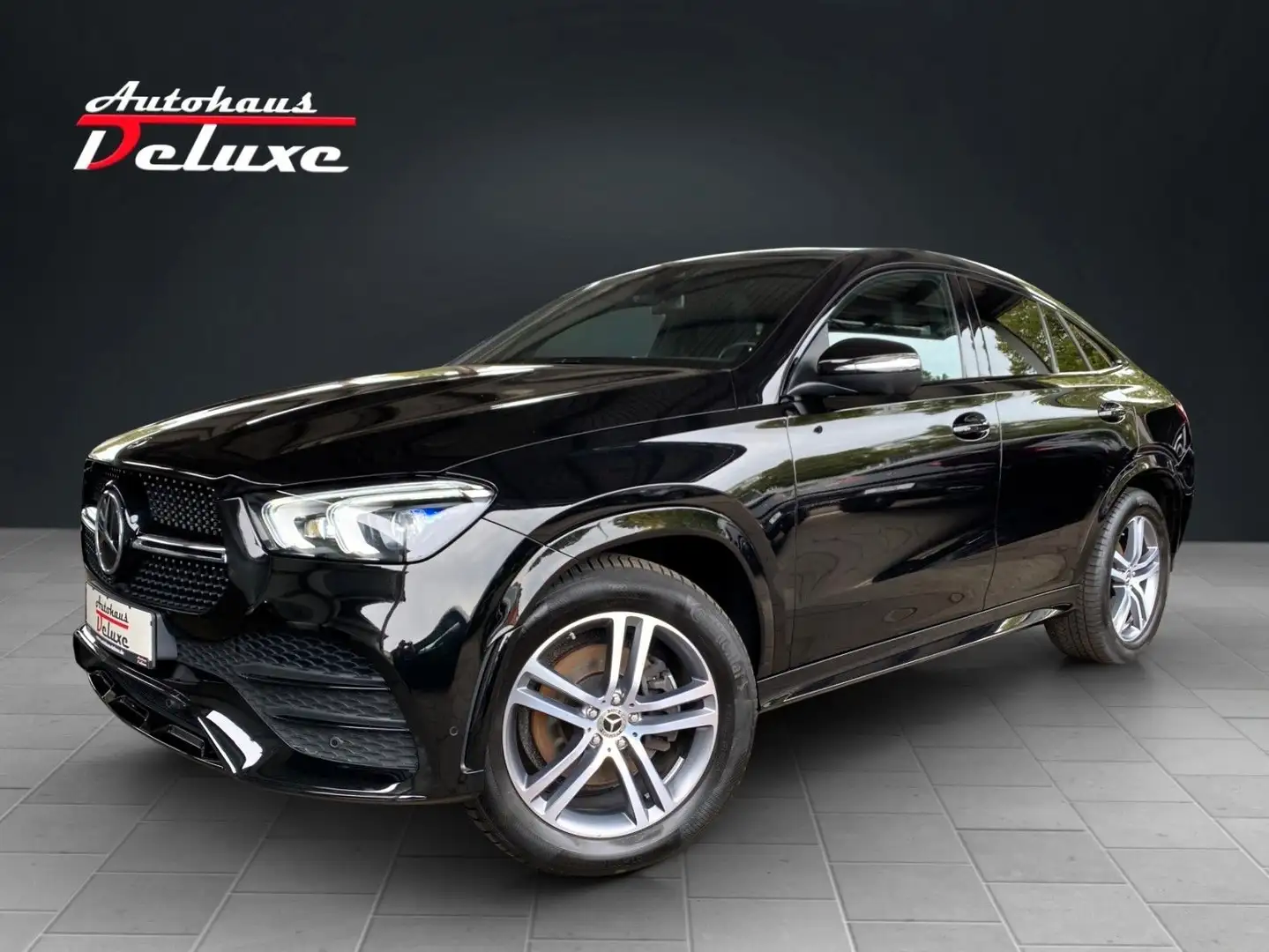 Mercedes-Benz GLE 300 d 4M COUPE AMG-LINE 360°KAMERA-PANORAMA Czarny - 1