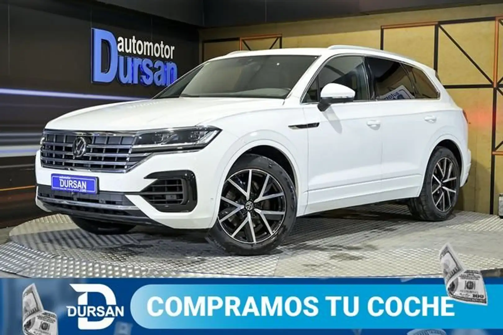 Volkswagen Touareg Prem Eleg 3.0 V6 TDI 210kW Tip 4M Blanco - 1