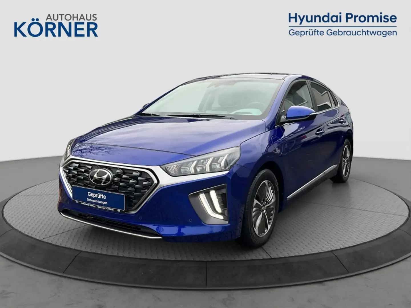 Hyundai IONIQ PLUG In Hybrid PRIME 1.6 GDi *LEDER*LED*KLIMASITZ* Blau - 2
