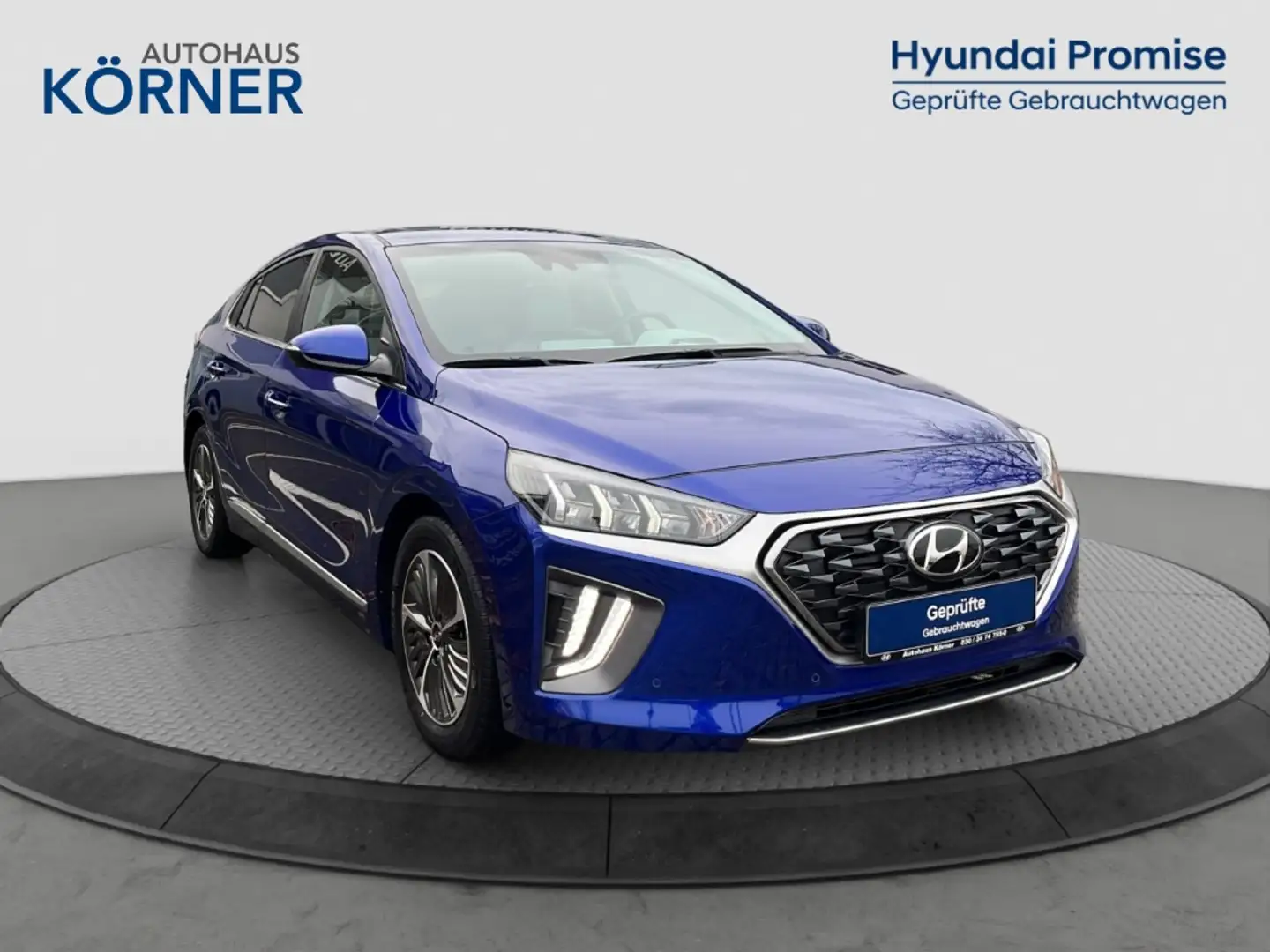 Hyundai IONIQ PLUG In Hybrid PRIME 1.6 GDi *LEDER*LED*KLIMASITZ* Blau - 1