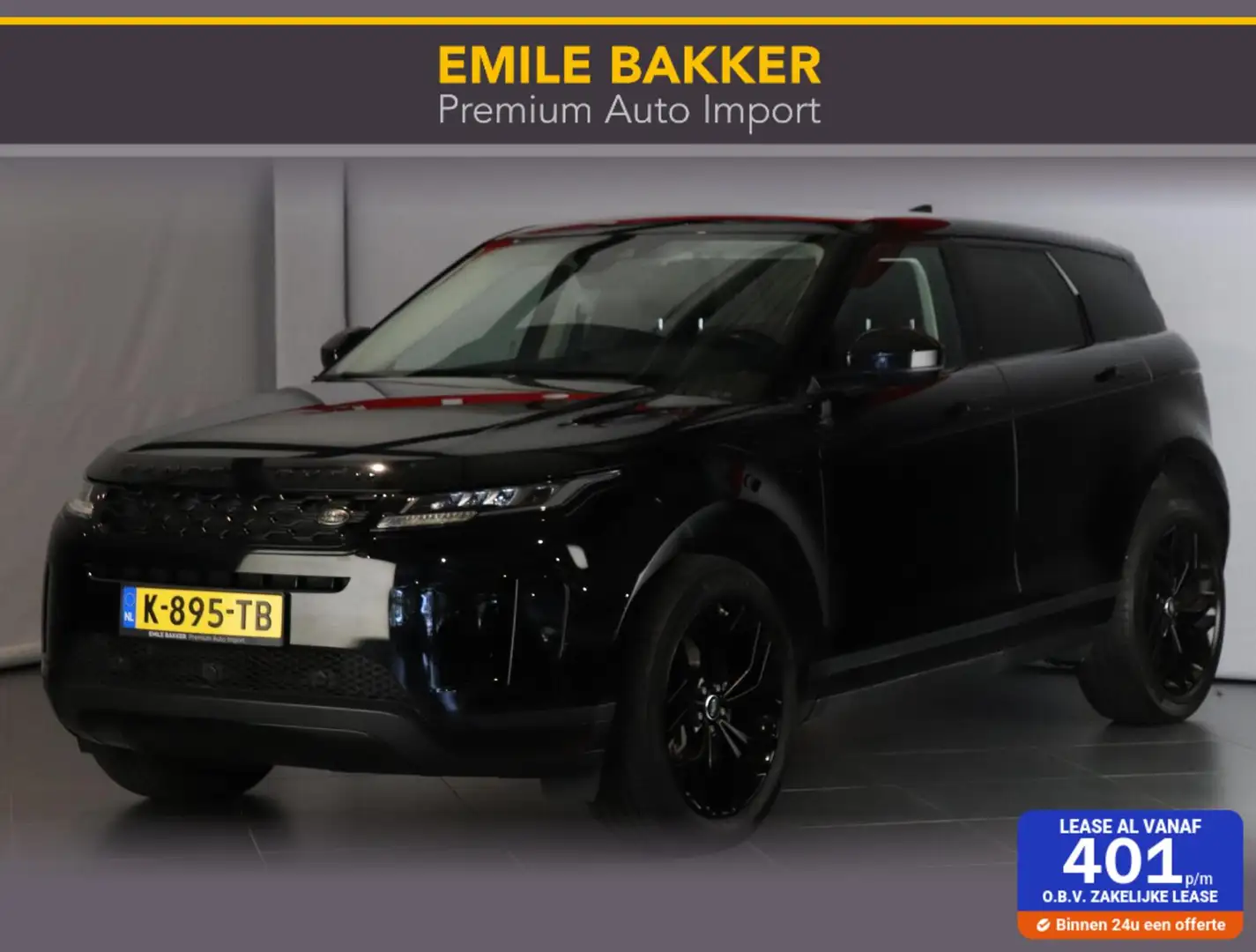 Land Rover Range Rover Evoque 2.0 D180 AWD R-Dynamic S Zwart - 1