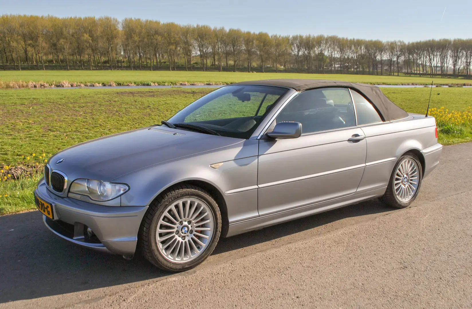 BMW 320 Ci Cabrio Executive 6-cilinder 2.2L Handgeschakeld Grijs - 1