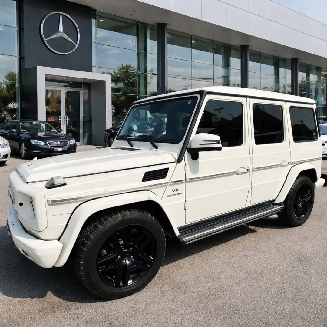 Mercedes-Benz G 55 AMG SW lungo auto Weiß - 1