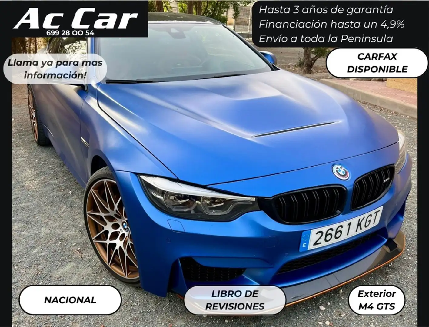 BMW M4 A Azul - 1