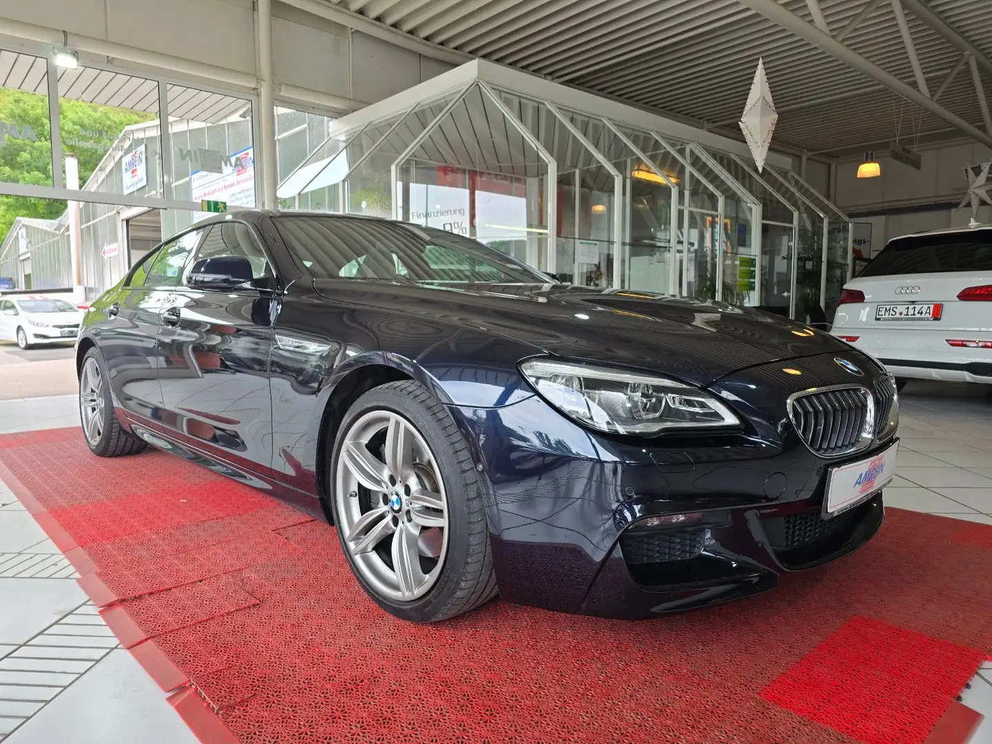 BMW 640 d xDrive M Sport HEAD-UP+360+H&K Schwarz - 1