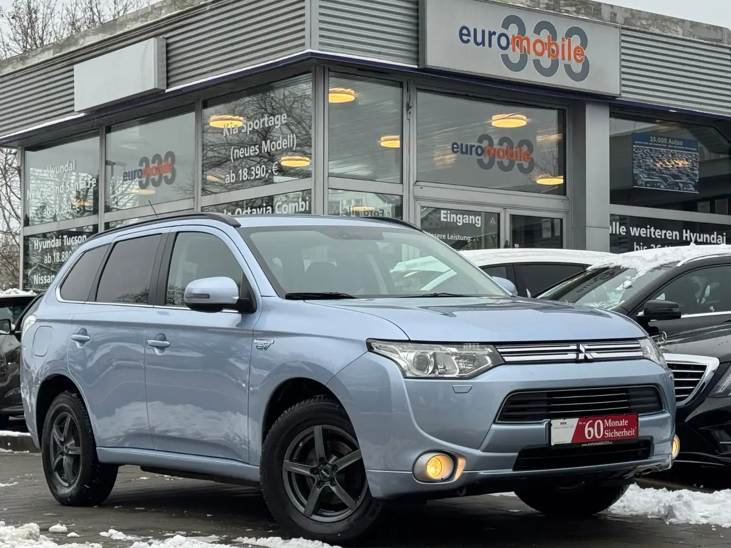 Mitsubishi Outlander *Temp*ECO*Hybrid*Navi*2-Z.Klimaaut* Blau - 1