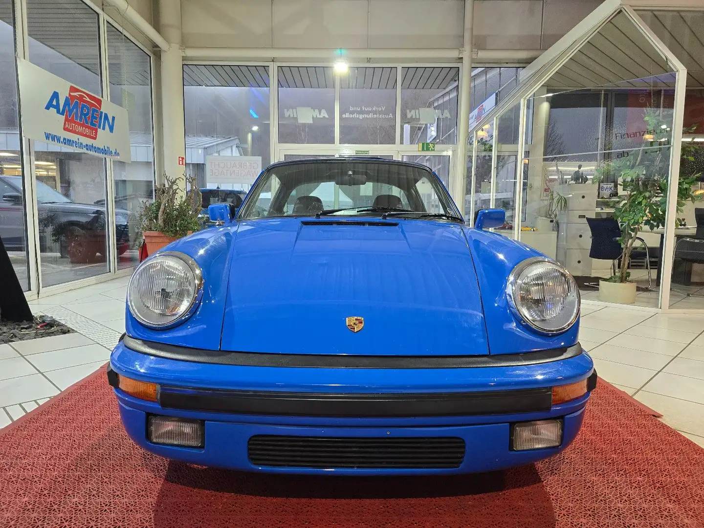 Porsche 930 911 SC 3.0 Targa+RESTAURIERT+MOTOR REVISION+ Modrá - 2