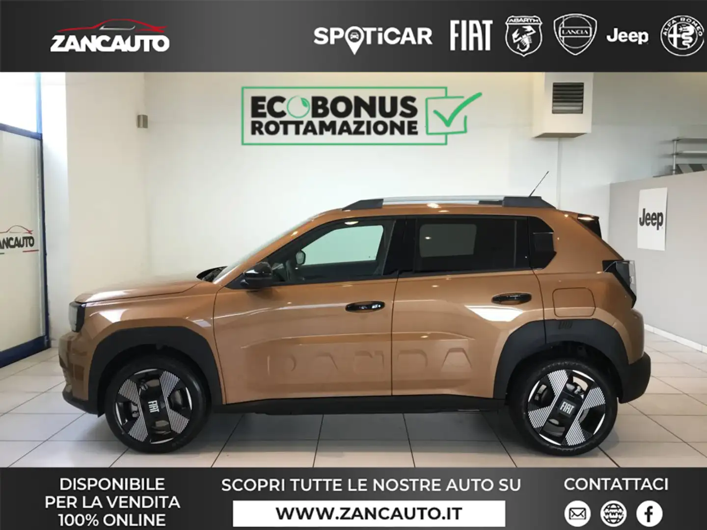 Fiat Grande Panda 44Kwh La Prima - PROMO MESE Bronce - 1