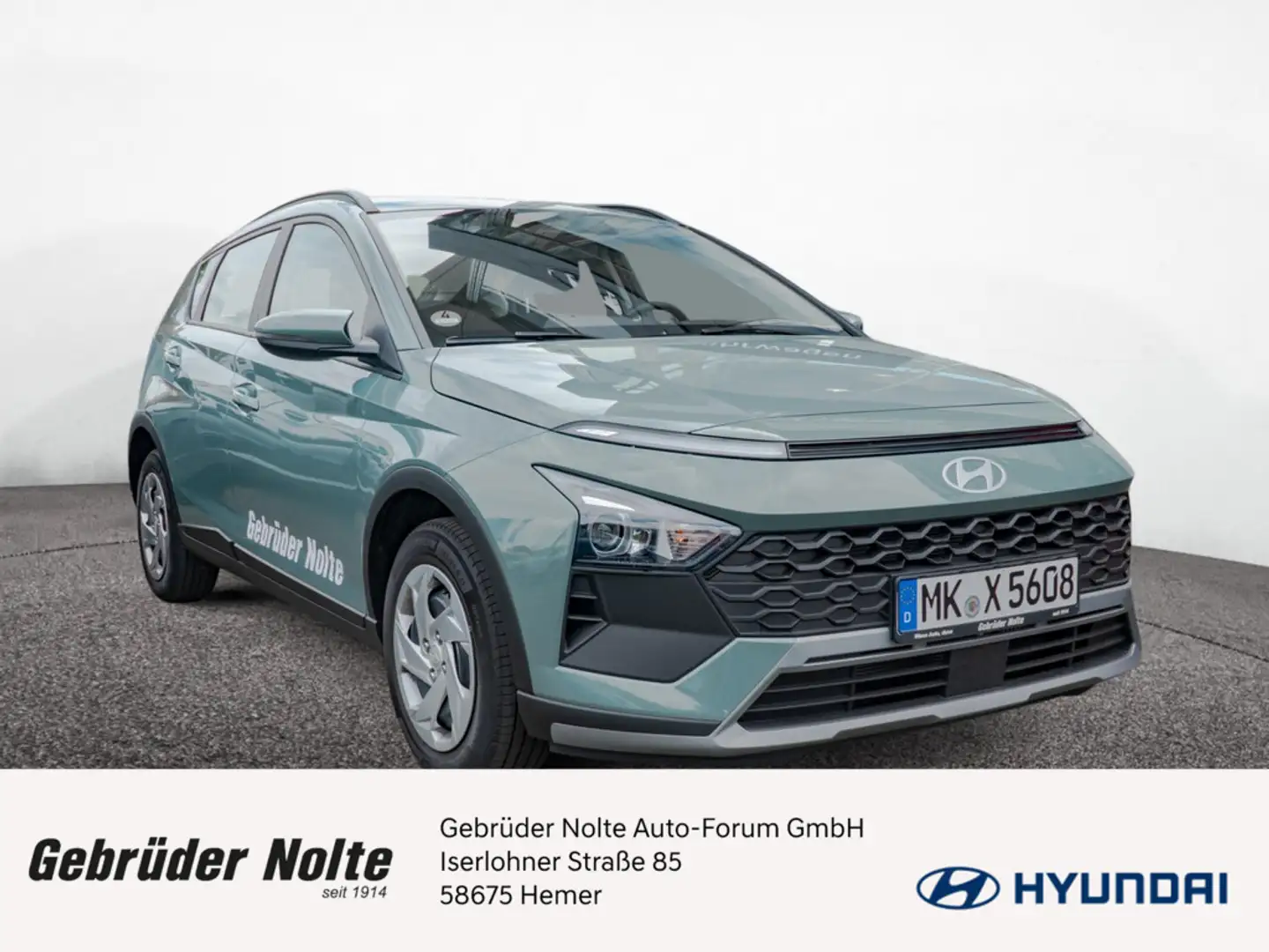 Hyundai BAYON 1.0 T-GDI Select PDC KAMERA NAVI FACEL. Grün - 1