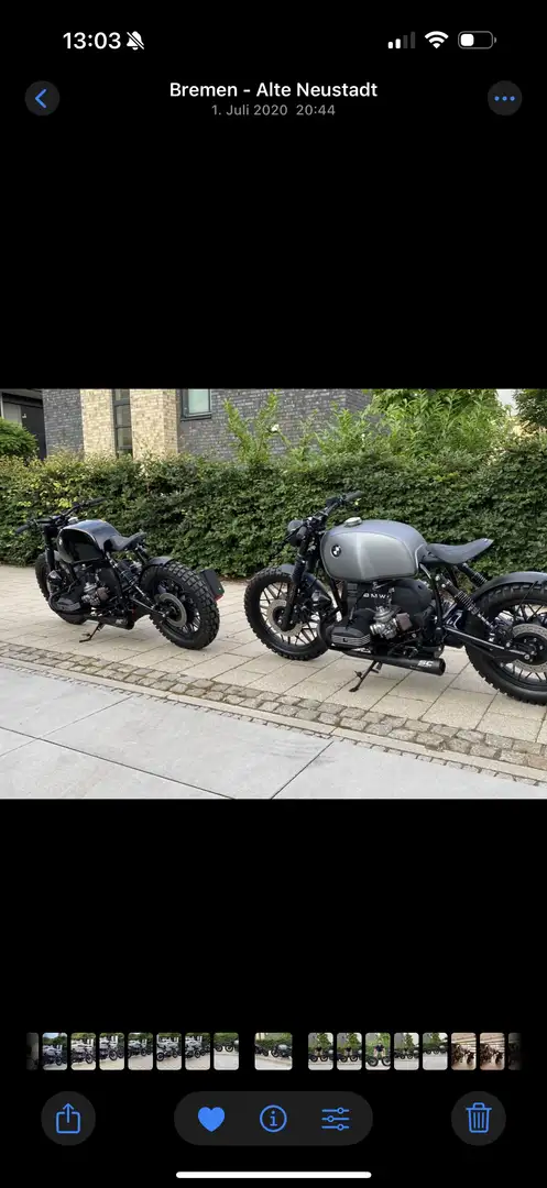 BMW R 100 BMW Bobber R100 Schizzo pro WalzWerk Grey - 1