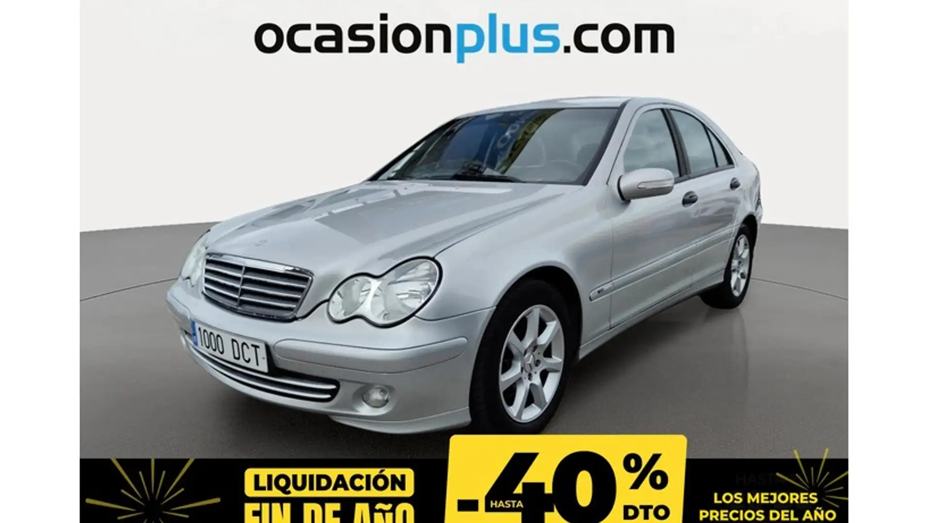 Mercedes-Benz C 180 K Classic Plateado - 1