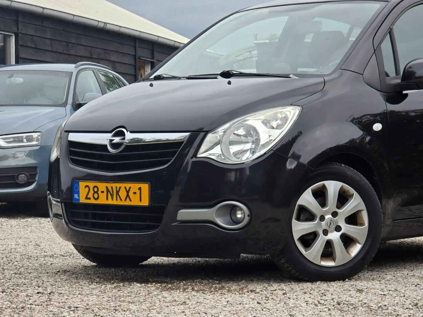 Opel Agila 1.0 Edition Airco/LMV/Getint glas Negro - 2