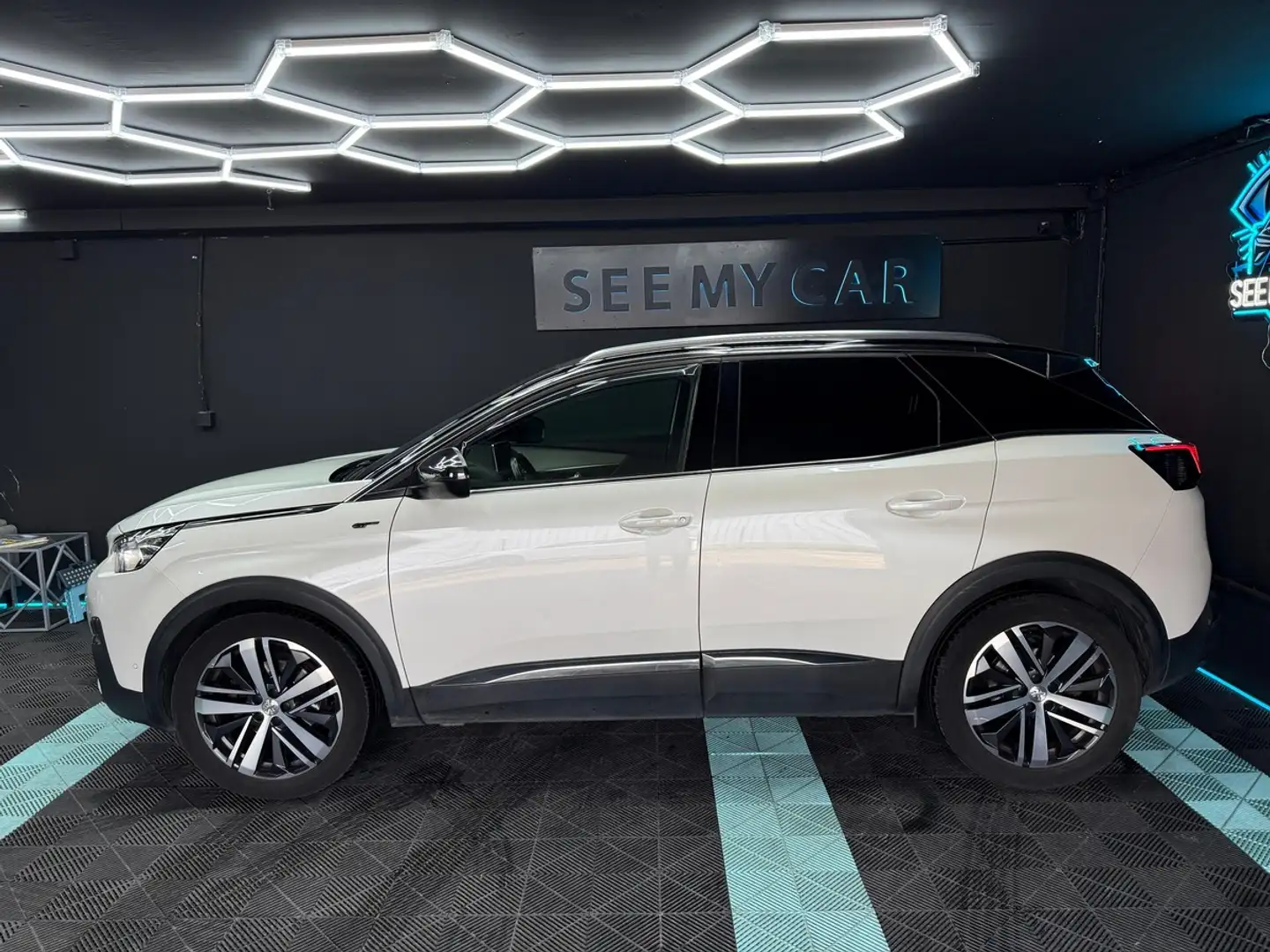 Peugeot 3008 2.0 BlueHDI180 ch SS EAT6 GT sièges chauffants Weiß - 2