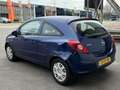 Opel Corsa 1.2-16V Enjoy AIRCO/LAGEKM/LEDER/SCHADE! Bleu - thumbnail 4