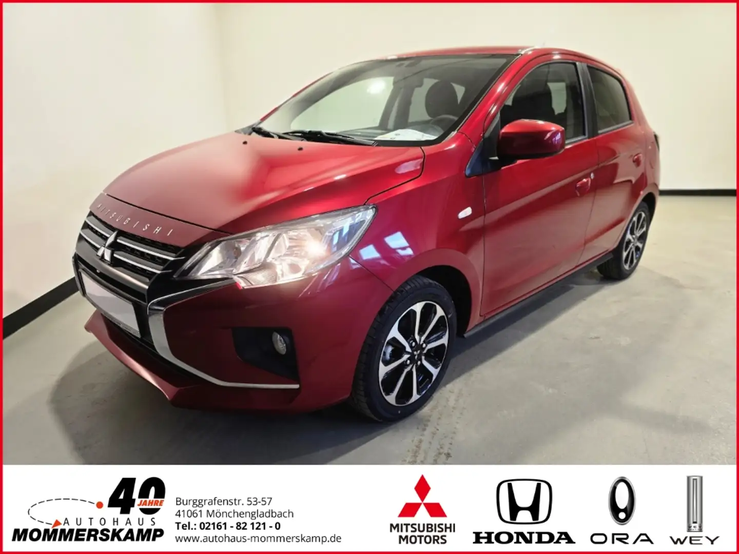 Mitsubishi Space Star Select+ 1.2+Automatik+Klima+Kamera+Carplay+Android Rot - 1