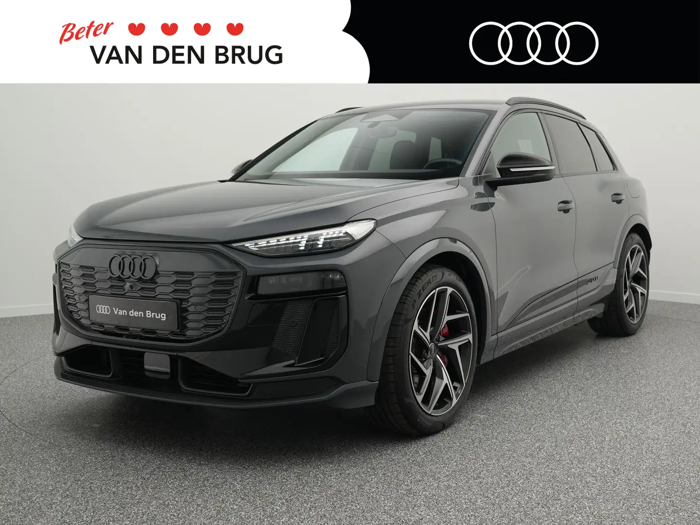 Audi SQ6 e-tron QUATTRO 490 PK 100 kWh | LED Matrix/ O-Led  | Luch Grau - 1