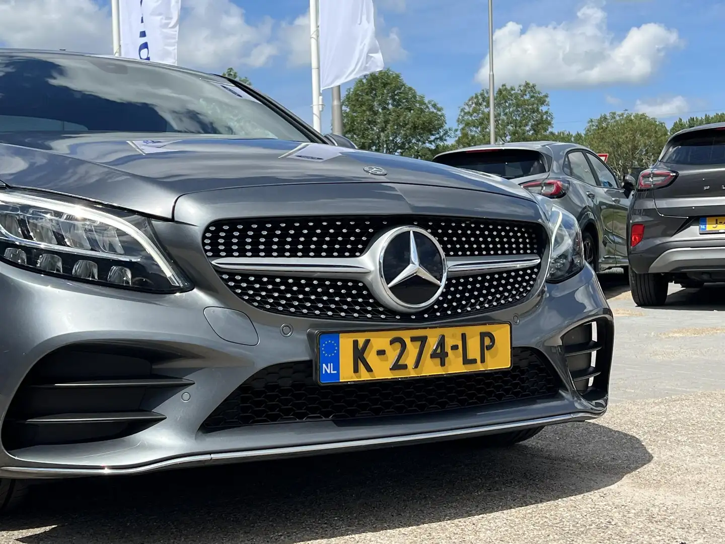 Mercedes-Benz C 180 Business Solution AMG | Stoelverwarming | Achterui Grijs - 2