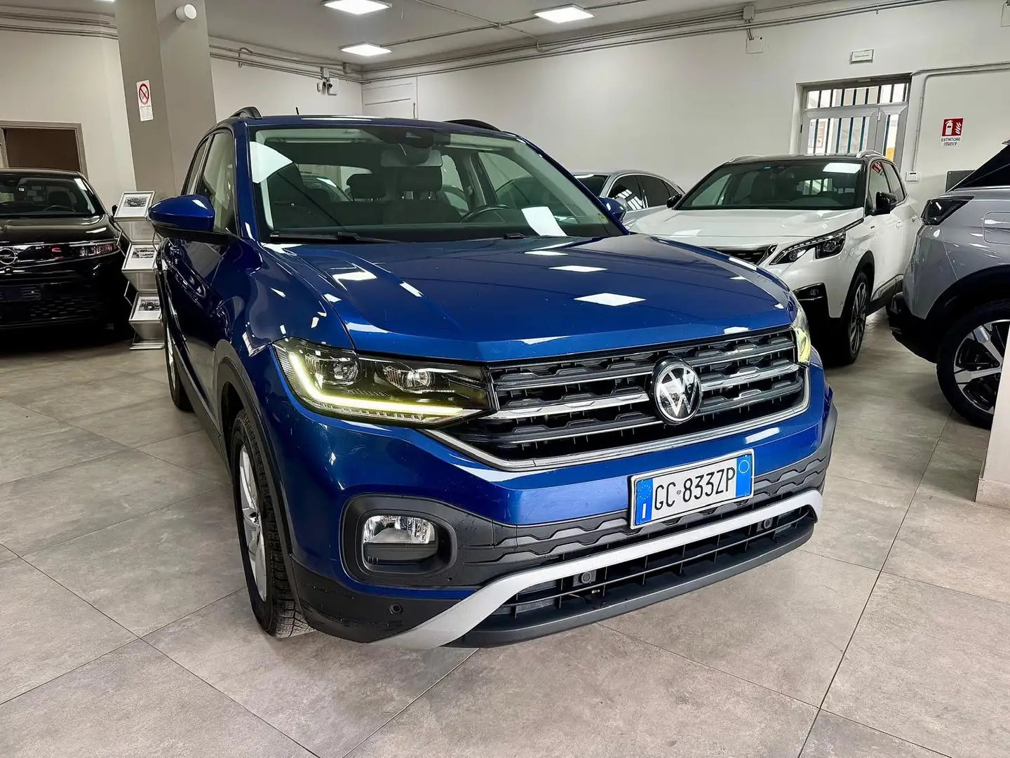 Volkswagen T-Cross 1.6 TDI Advanced 10/2020 Blu/Azzurro - 1