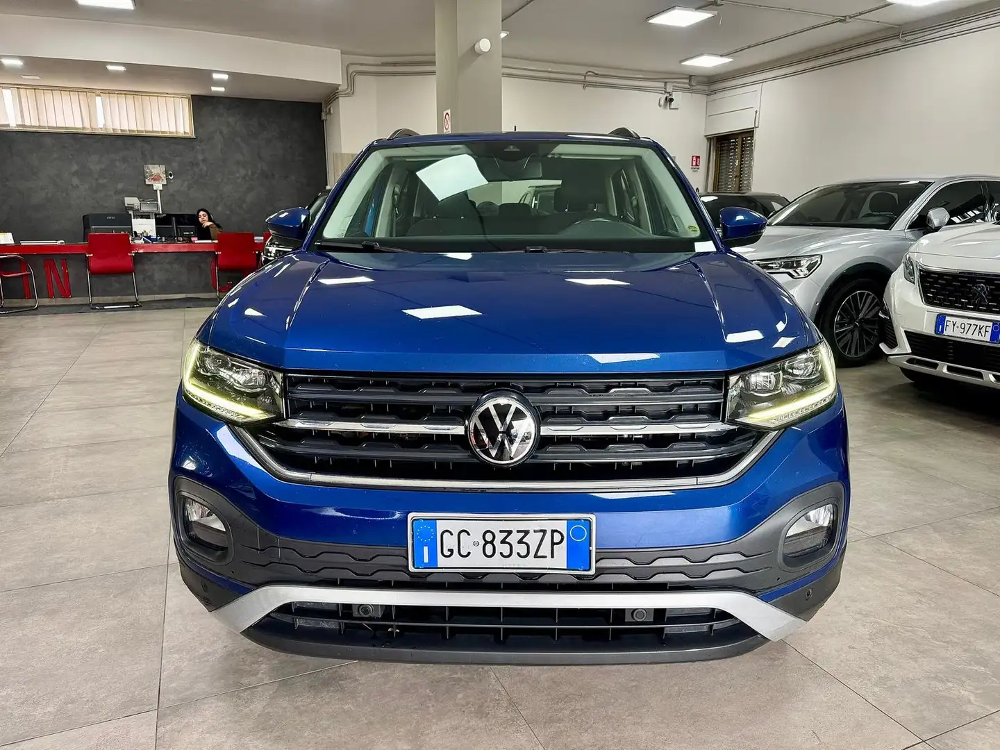 Volkswagen T-Cross 1.6 TDI Advanced 10/2020 Blu/Azzurro - 2
