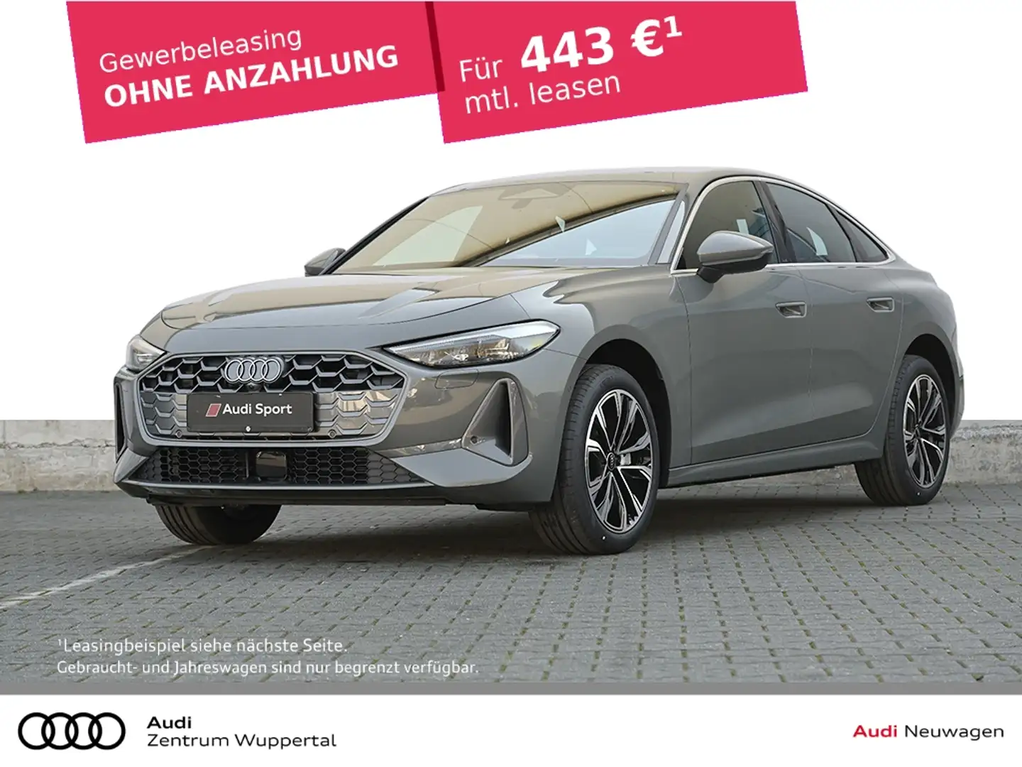Audi A5 LIMOUSINE TFSI 150 KW S TRONIC AHK-klappbar digita Grijs - 1