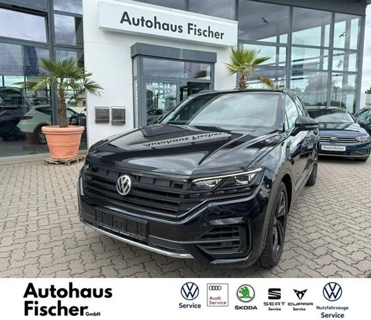 Volkswagen Touareg R-Line 4Motion Zwart - 1