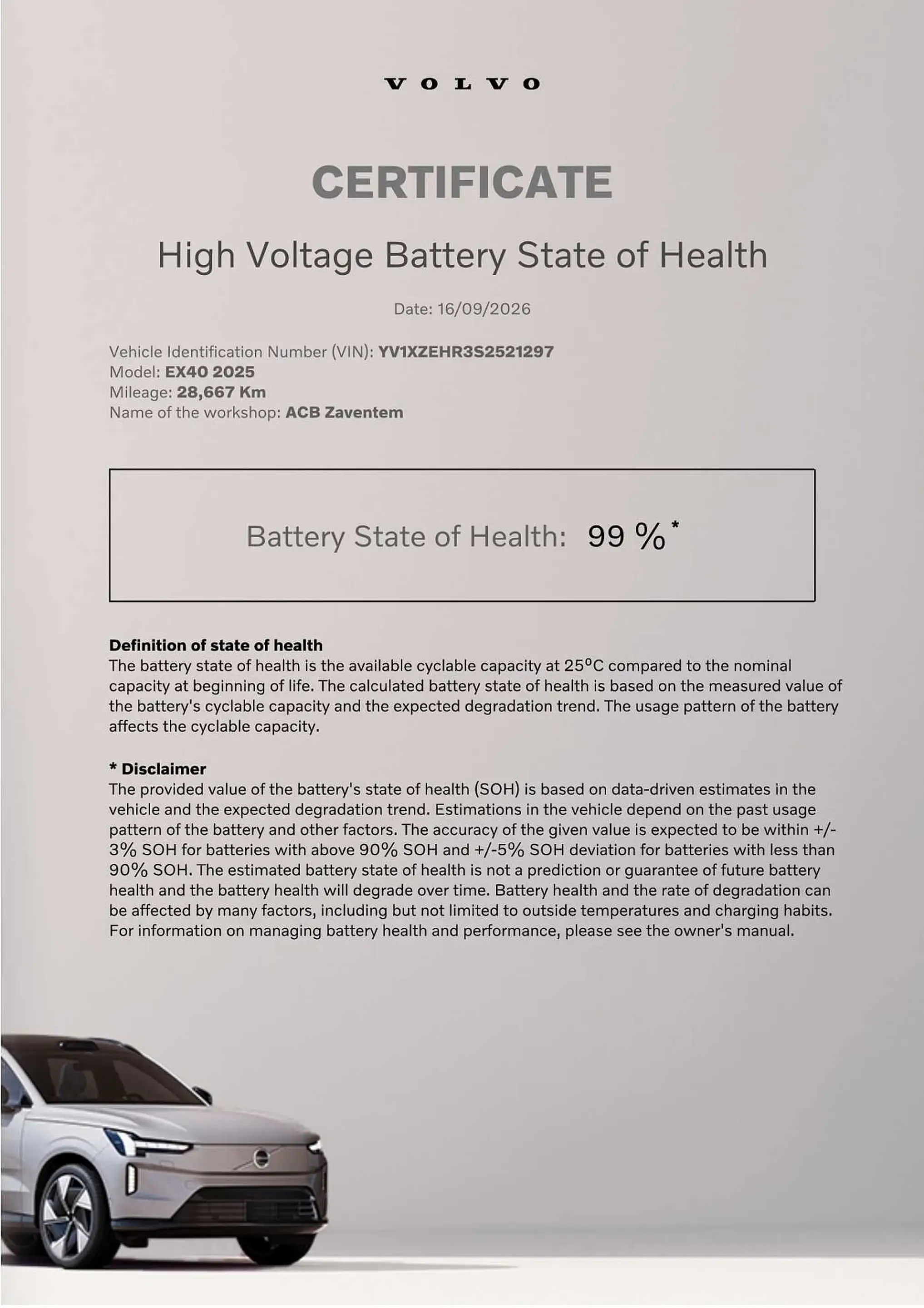Volvo EX40 Black Edition Ultra, Single Motor Extended Range,