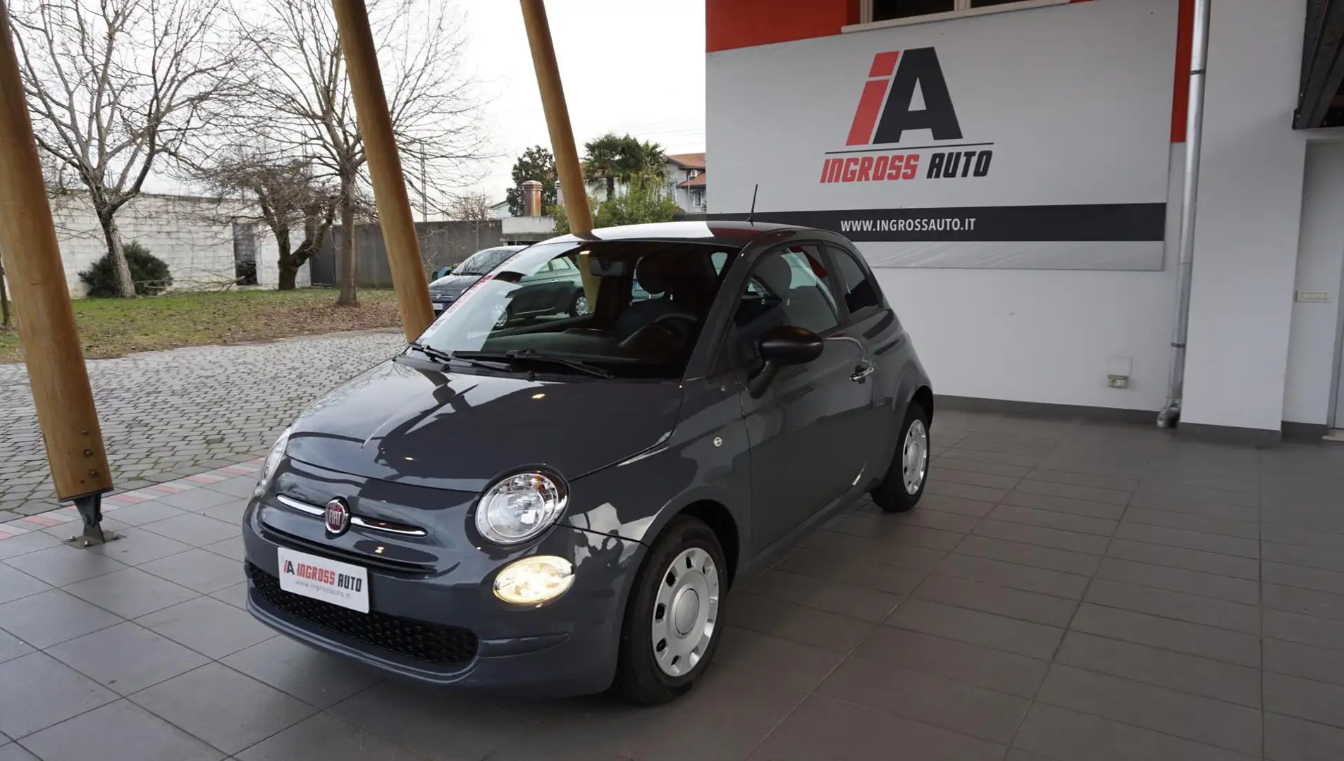 Fiat 500 1.0 Hybrid Cult Gris - 1
