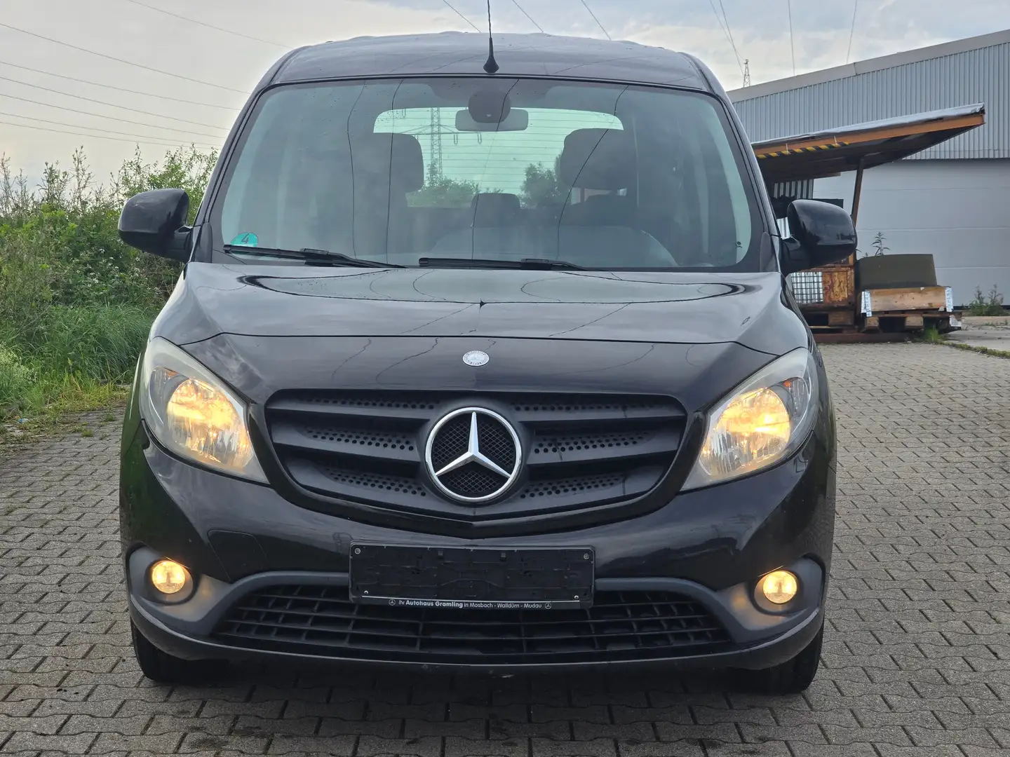 Mercedes-Benz Citan 111 CDI lang (A2)(415.703) Zwart - 2