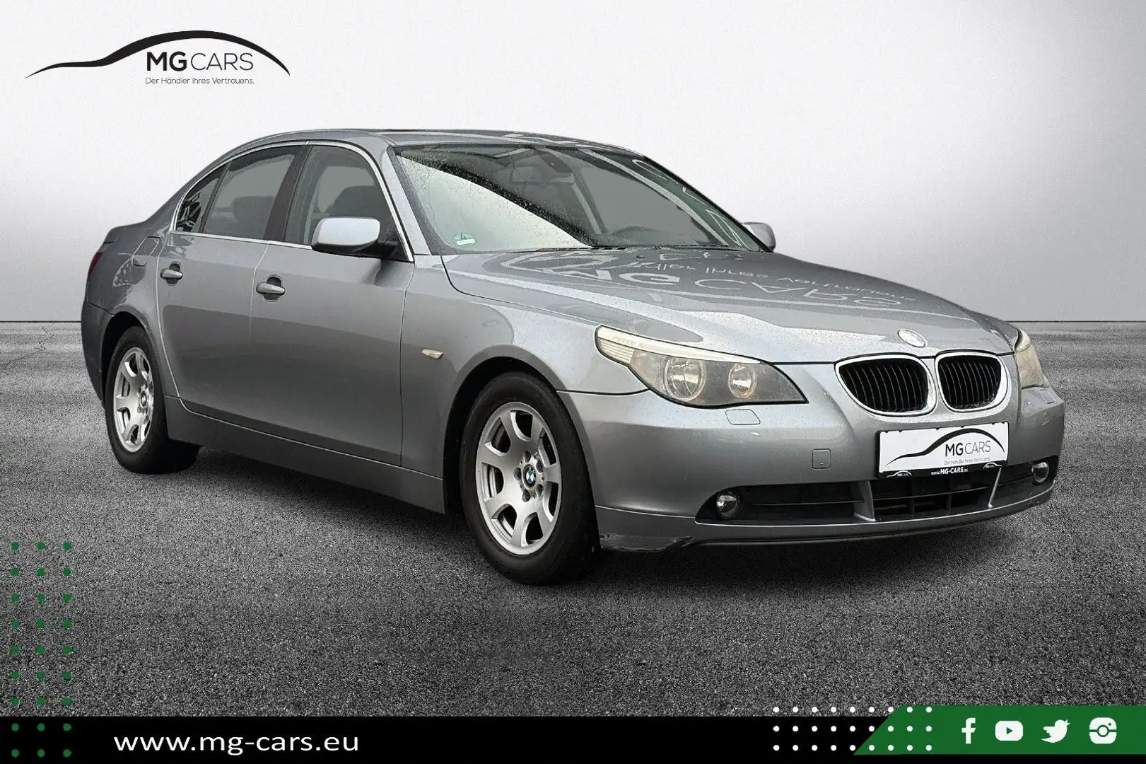 BMW 520 i~Klimaanlage~Tempomat~Tüv bis Feb.2027! Grau - 1