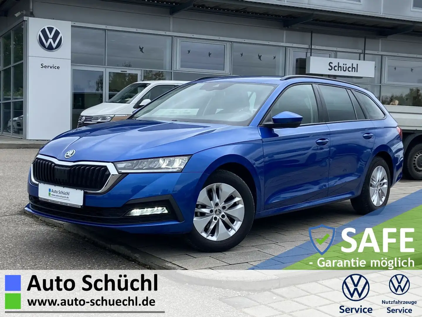 Skoda Octavia Combi 1.5 TSI NAVI-COLUMBUS+LED+AHK+SMAR Blau - 1