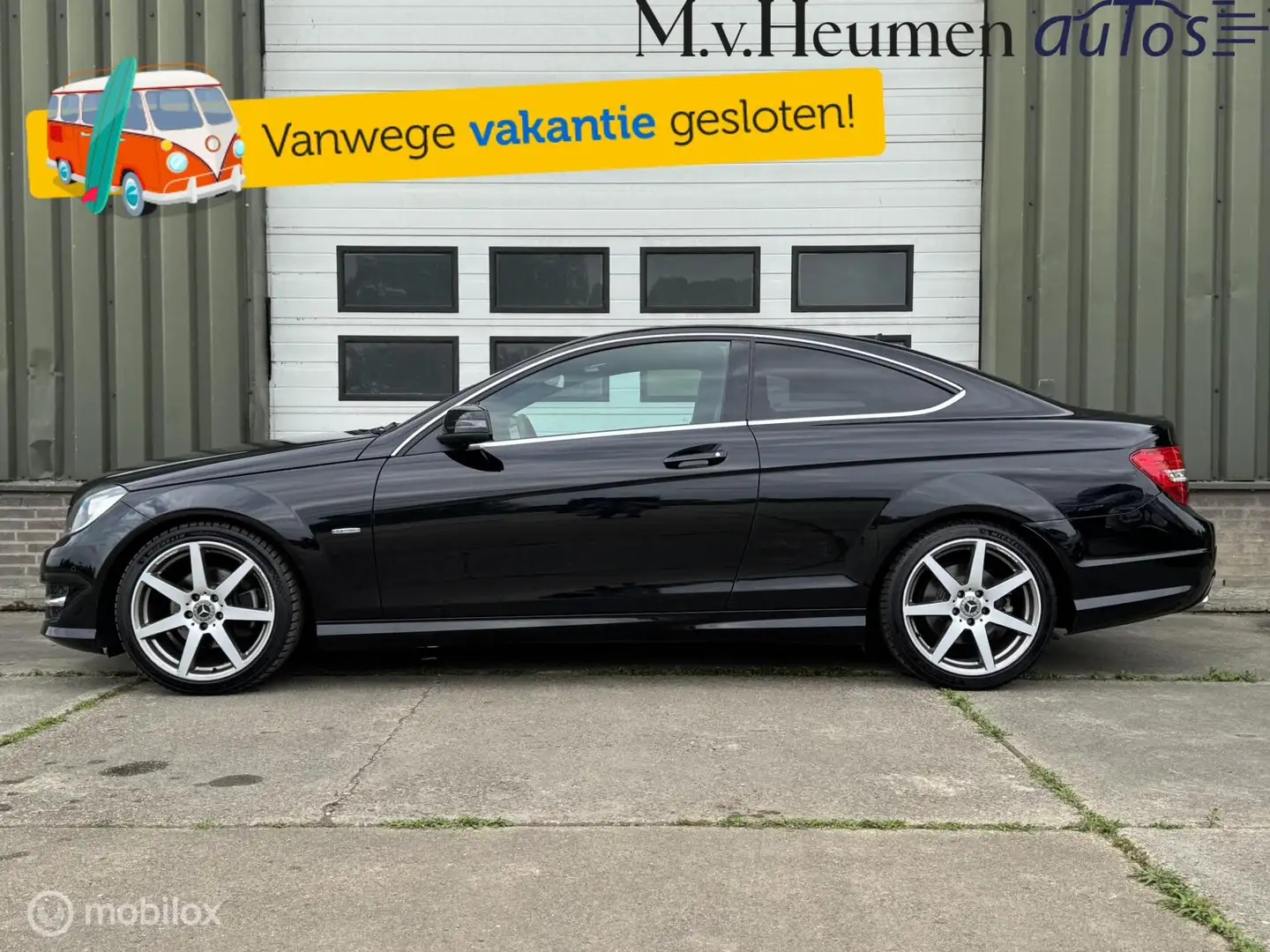 Mercedes-Benz C 180 Coupé AMG W204 Facelift Sportstoelen Stoelverwarmi Schwarz - 2
