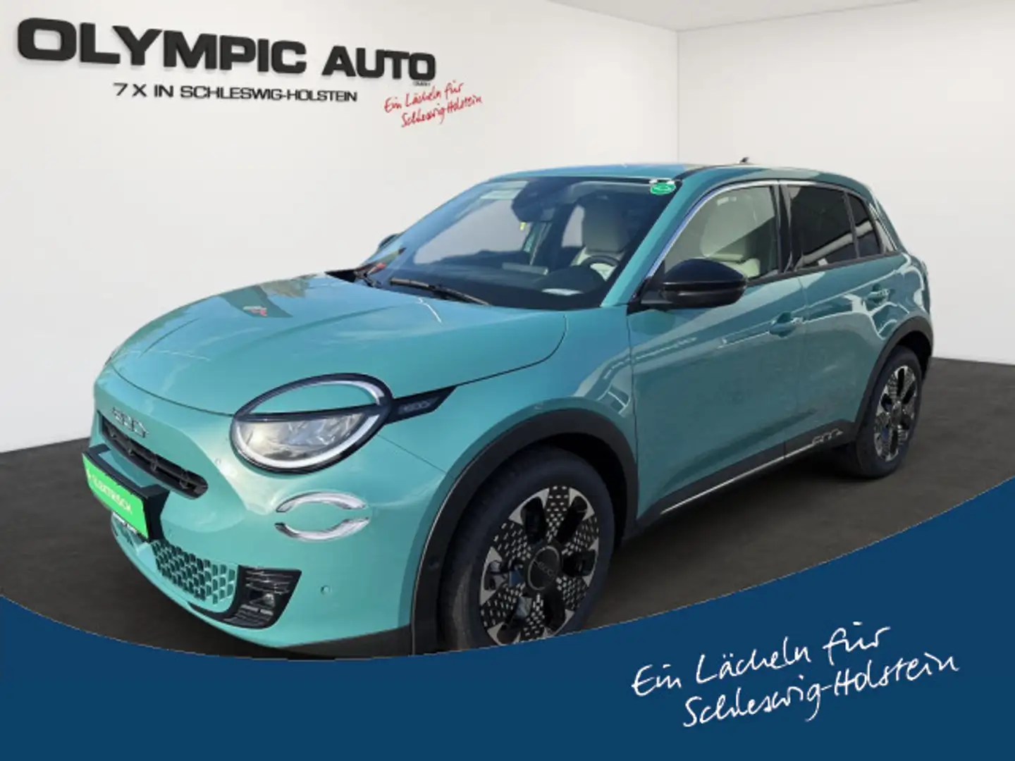 Fiat 600e 54kWh La Prima 360°SENSOR 11kW-ONBOARD NAVI Blau - 1