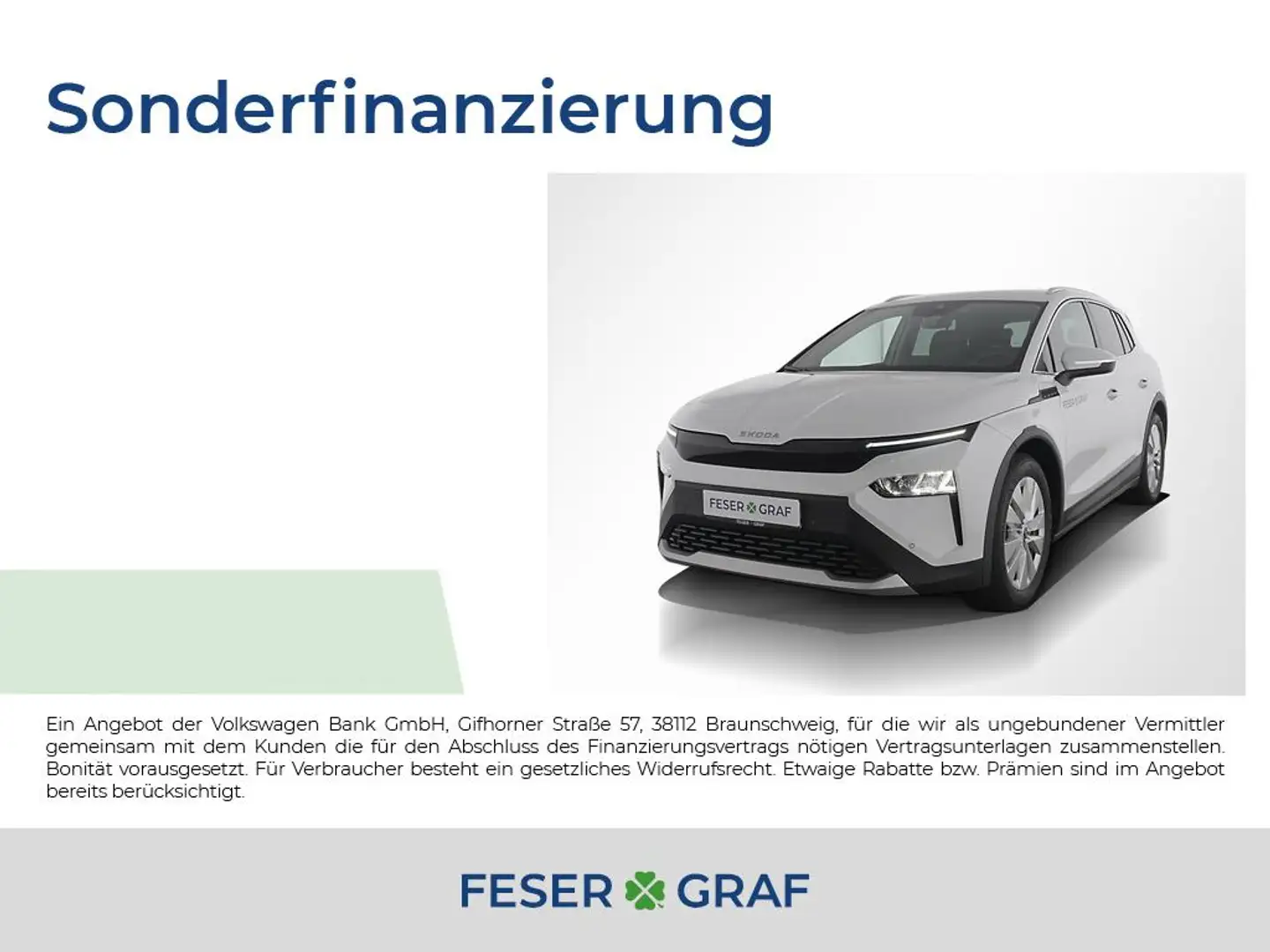 Skoda Elroq 85 82 kWh Batterie Elektromotor ACC 19" Fehér - 1