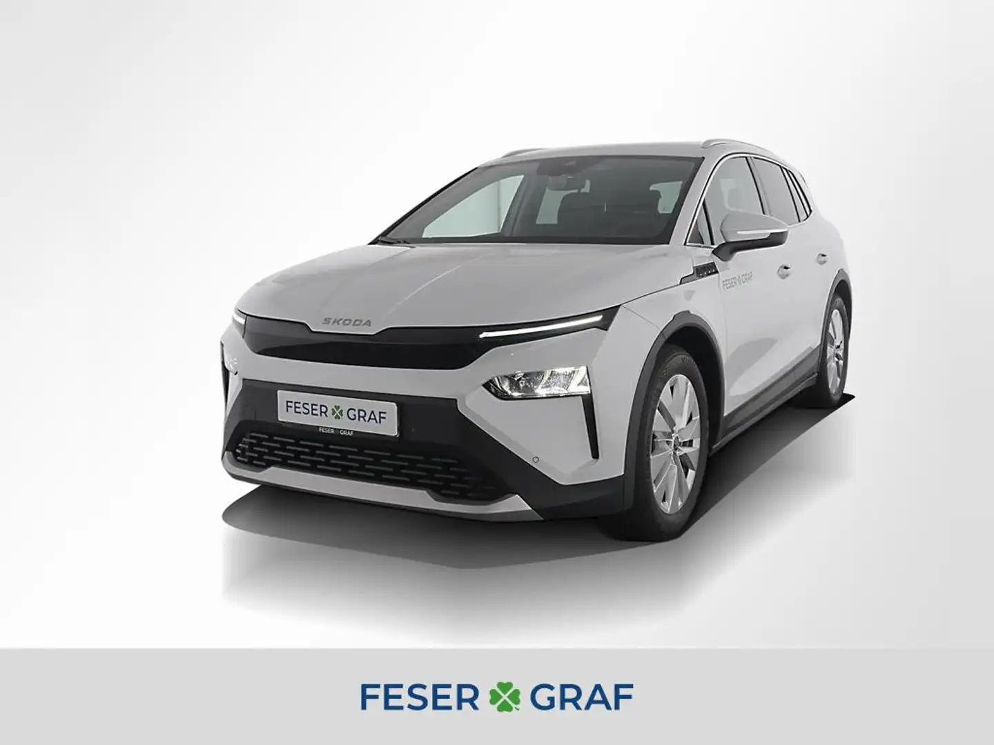 Skoda Elroq 85 82 kWh Batterie Elektromotor ACC 19" Bianco - 1