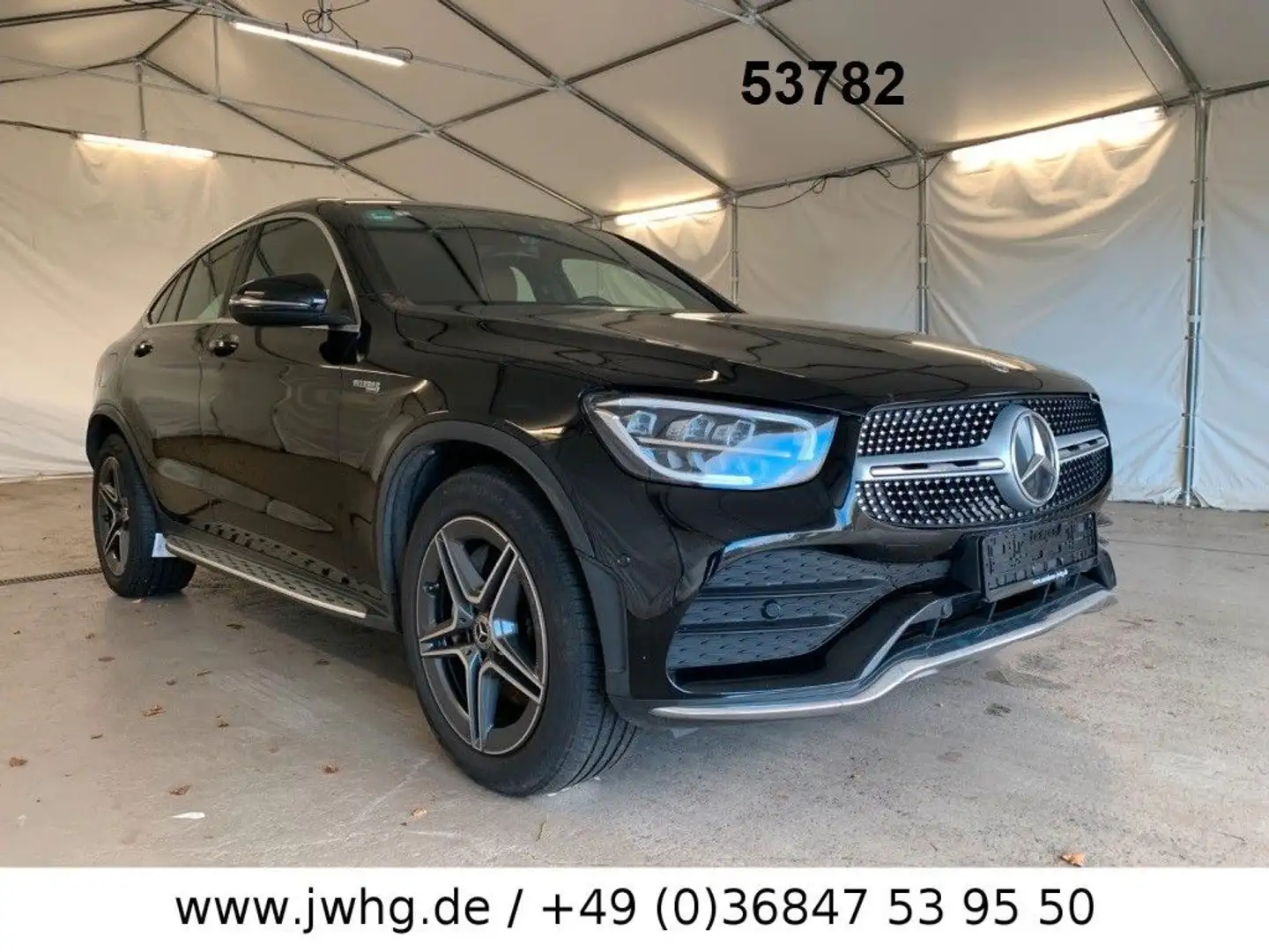 Mercedes-Benz GLC 220 Coupé 2x AMG Line 4M 1-Hand Trittbretter Schwarz - 1