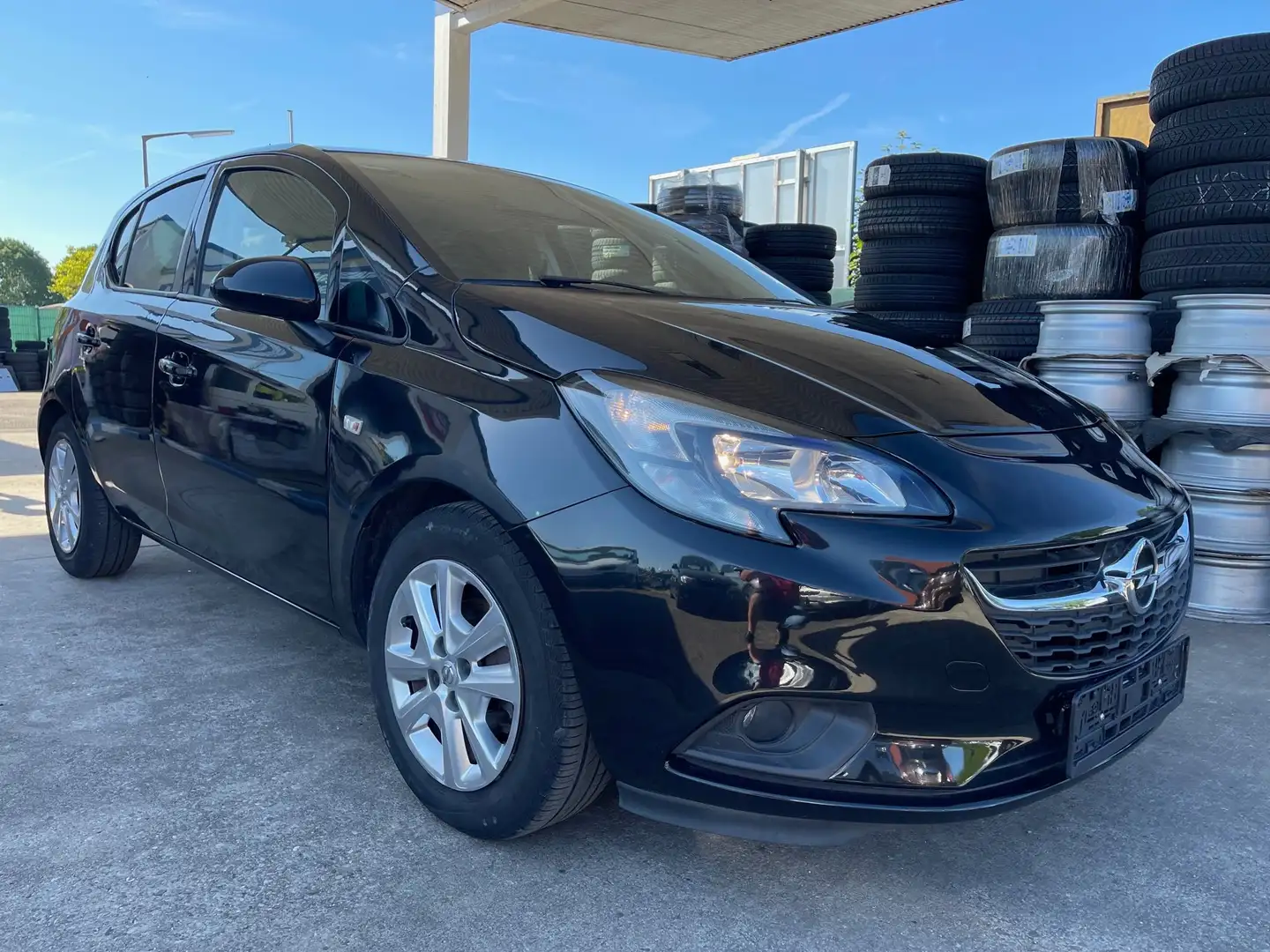 Opel Corsa Edition Klima  51KW 69 PS CD AUX USB EURO 6 Noir - 1