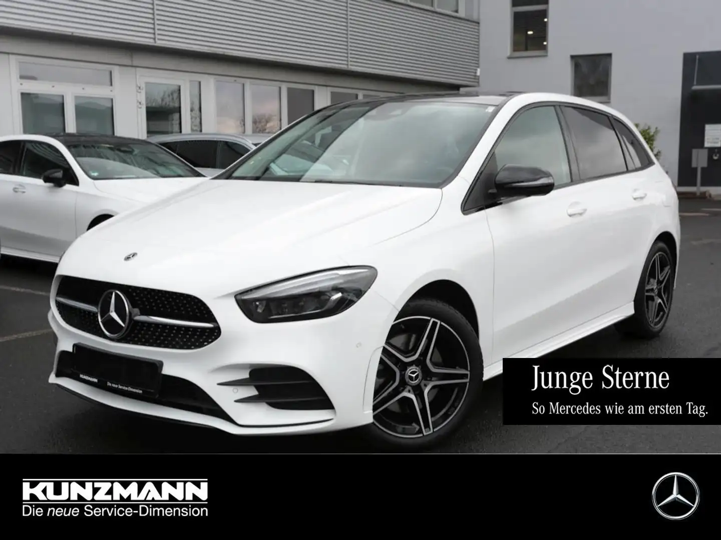 Mercedes-Benz B 250 e AMG Night MBUX Navi Panorama Multibeam Weiß - 1