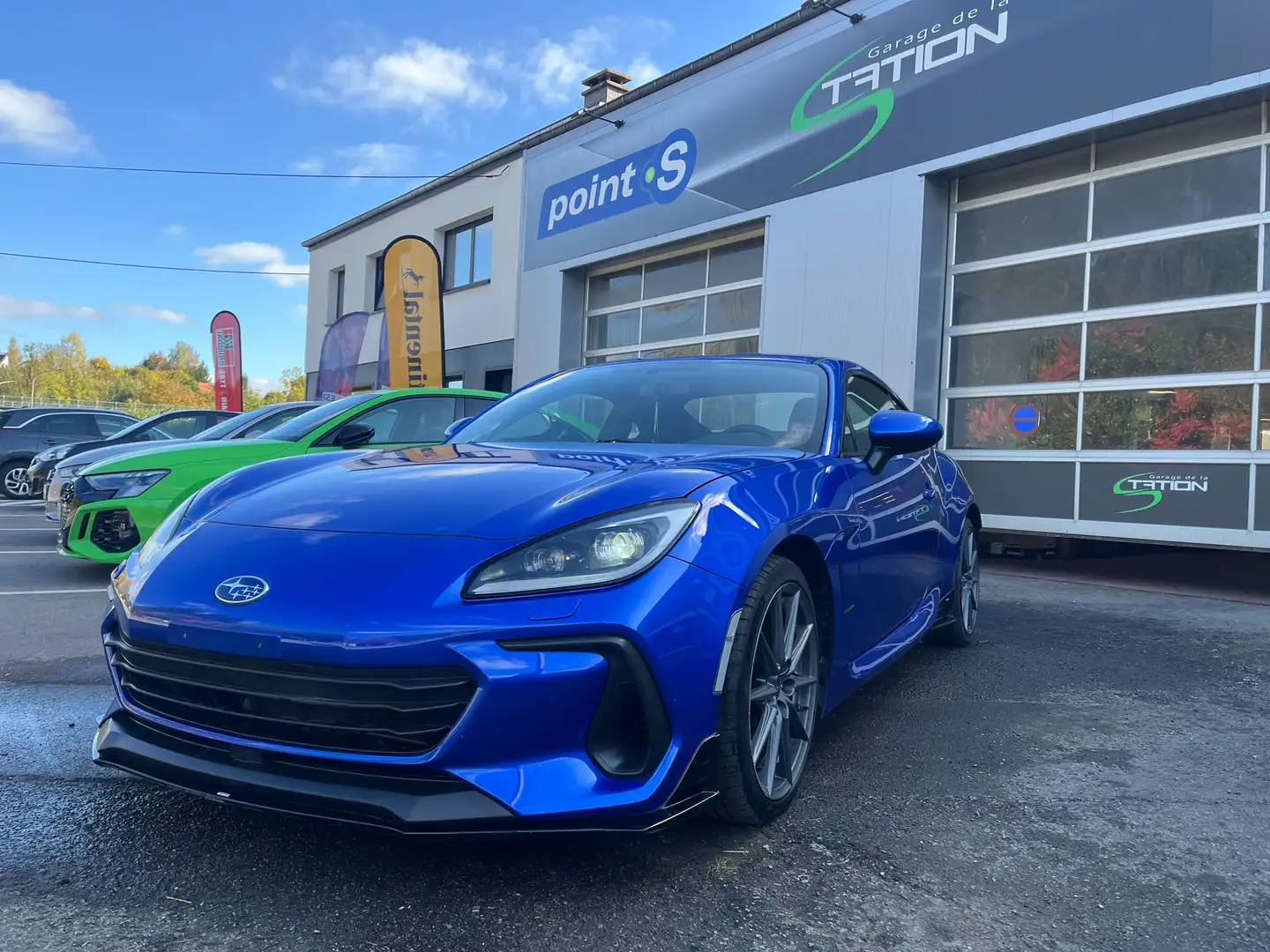 Subaru BRZ STI Bleu - 2