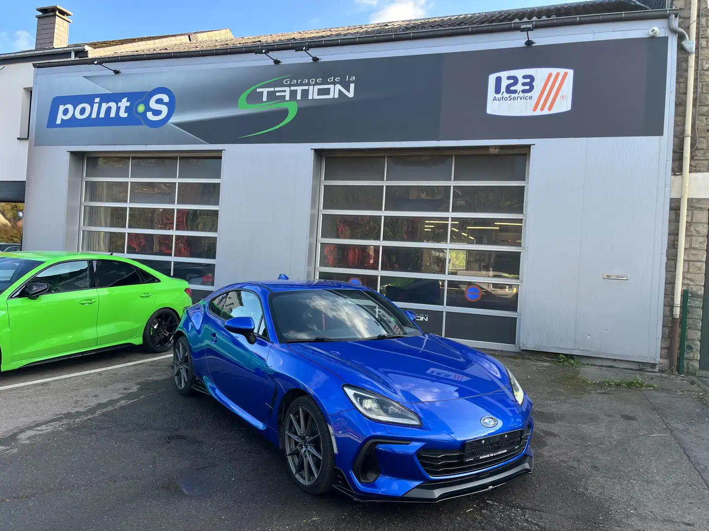 Subaru BRZ STI Bleu - 1