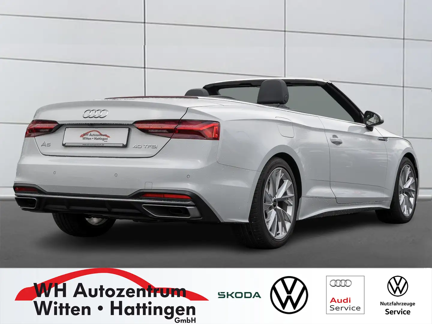 Audi A5 Cabriolet 40 2.0 TFSI S tronic advanced NAVI RE... Weiß - 2