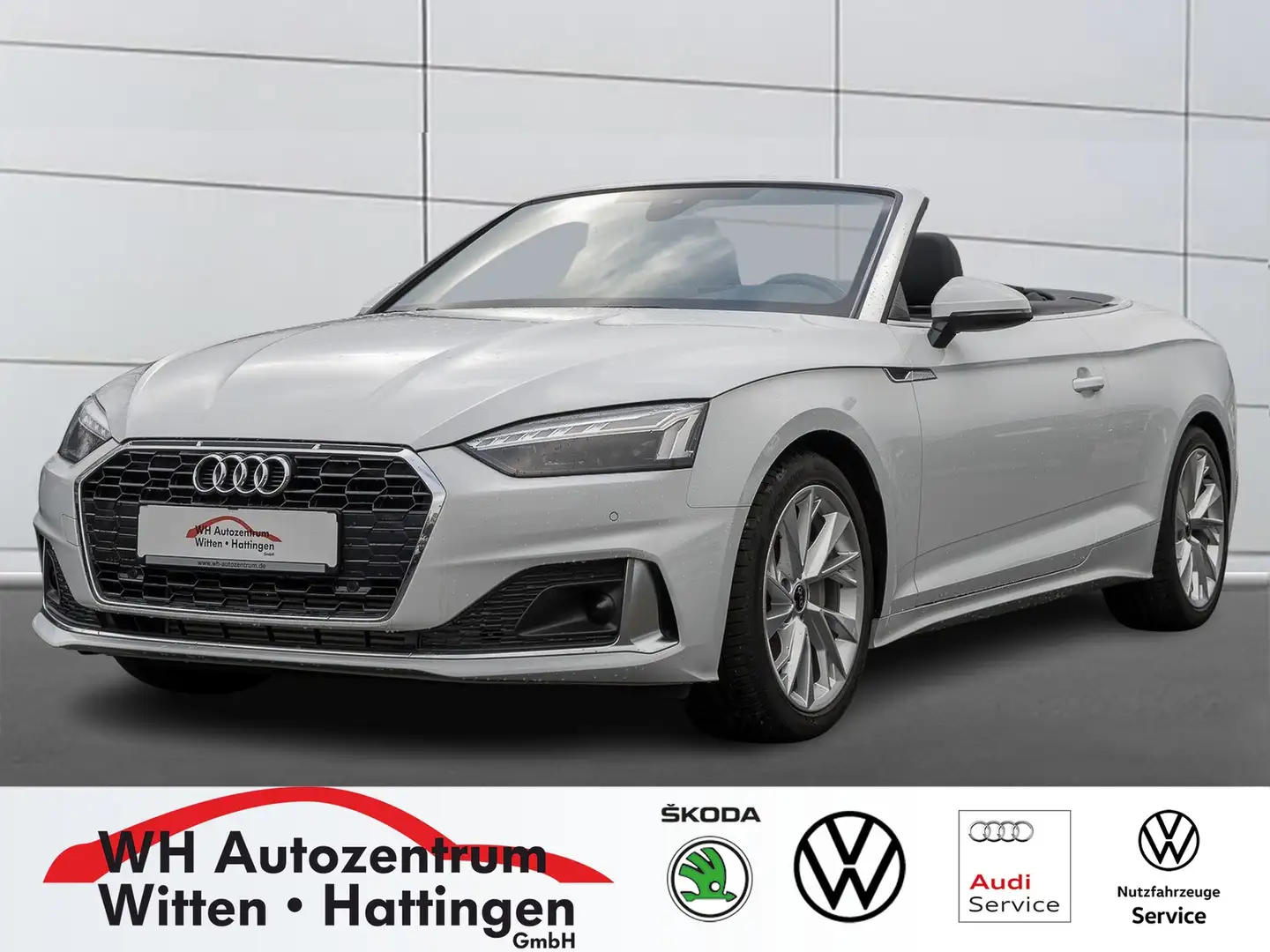 Audi A5 Cabriolet 40 2.0 TFSI S tronic advanced NAVI RE... Weiß - 1