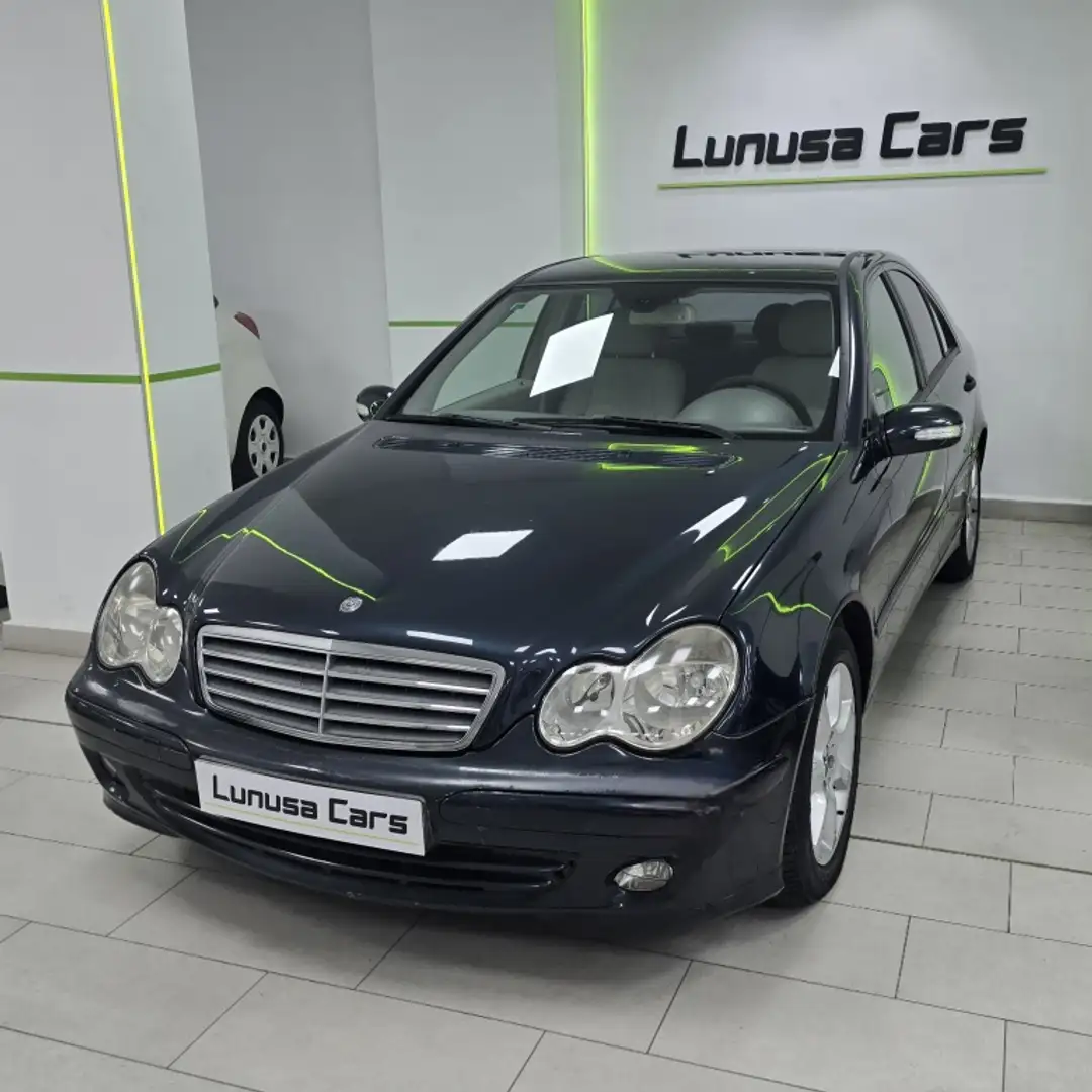 Mercedes-Benz C 180 K Elegance Azul - 1
