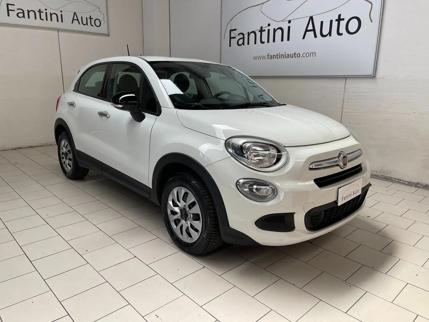 Fiat 500X Pop 1.6 e-torq Pop 110cv-Ok Neopatent-LEGGI SOTTO Bianco - 1